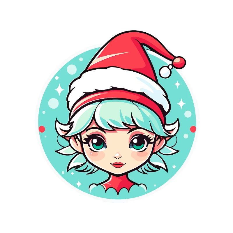 Elfe Weihnachten Illustration