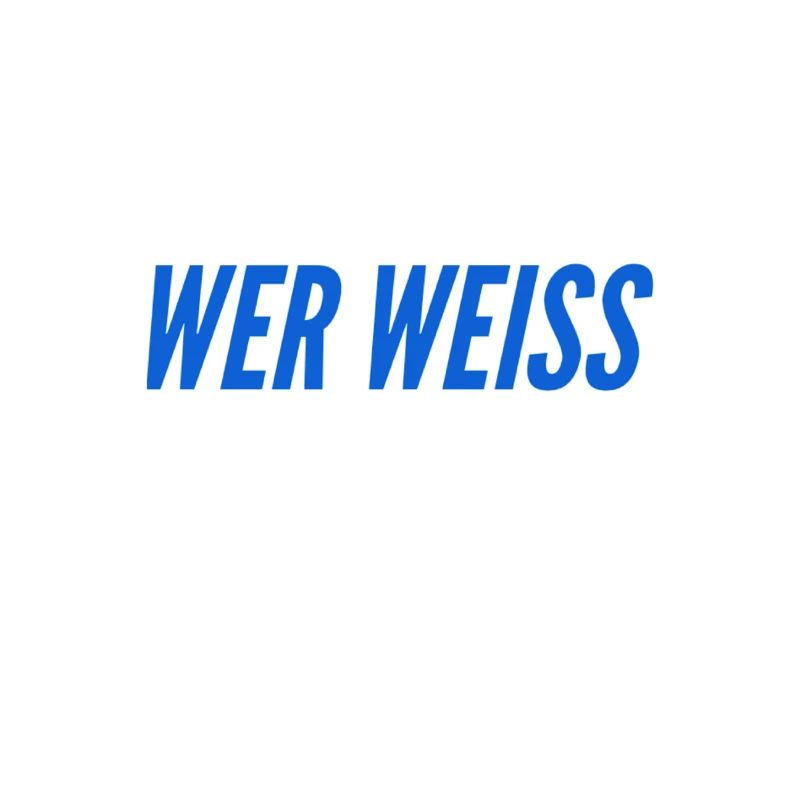 keine Ahnung