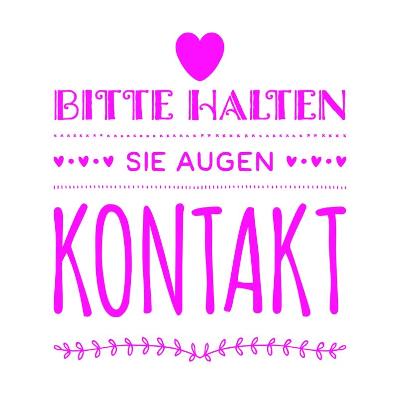 Augenkontakt geht immer