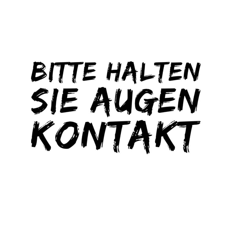 Augenkontakt halten