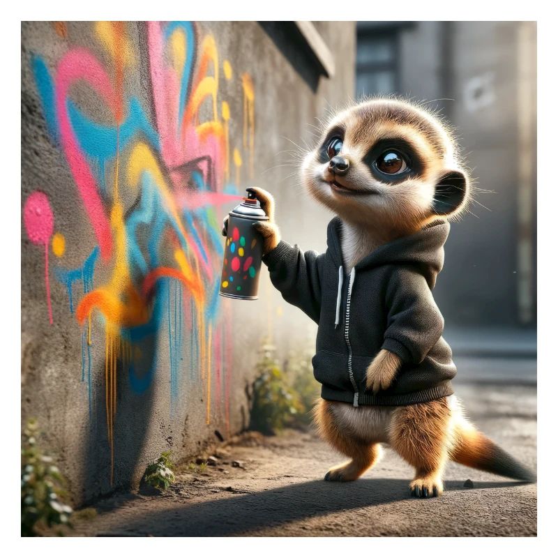 Der kleine Graffiti-Sprayersprayer