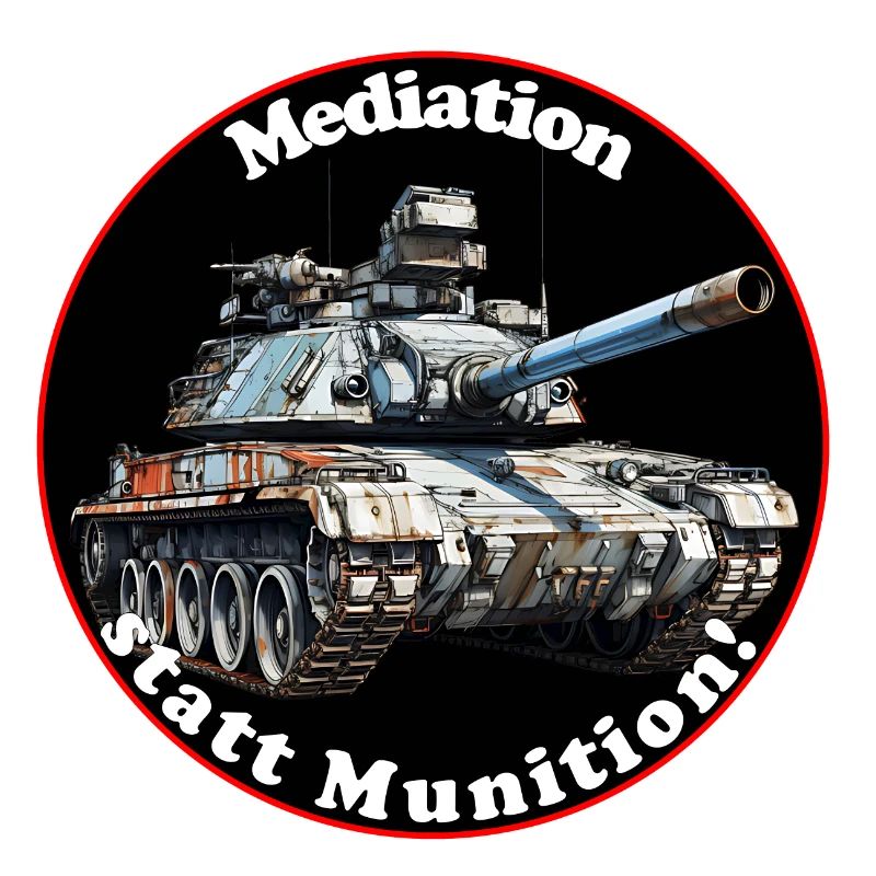 Mediation statt Munition