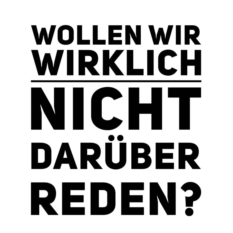 reden wir darüber