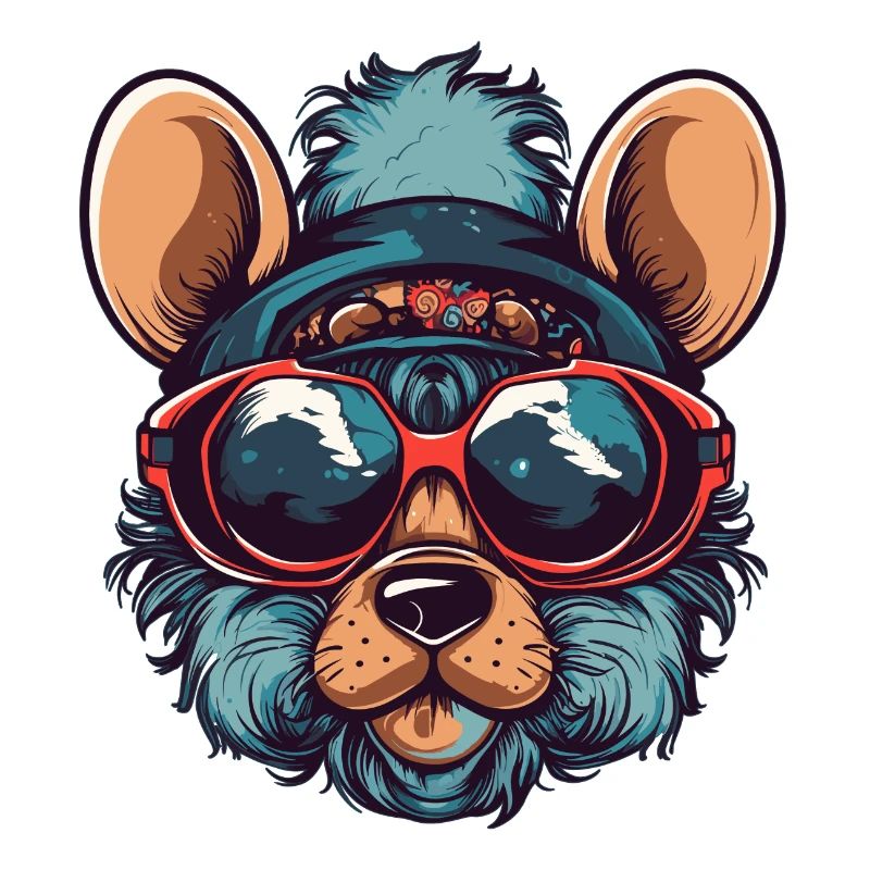 Maus Brille