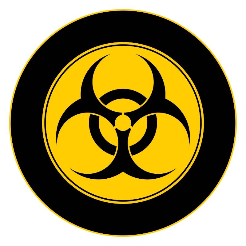Mod Biohazard Schild