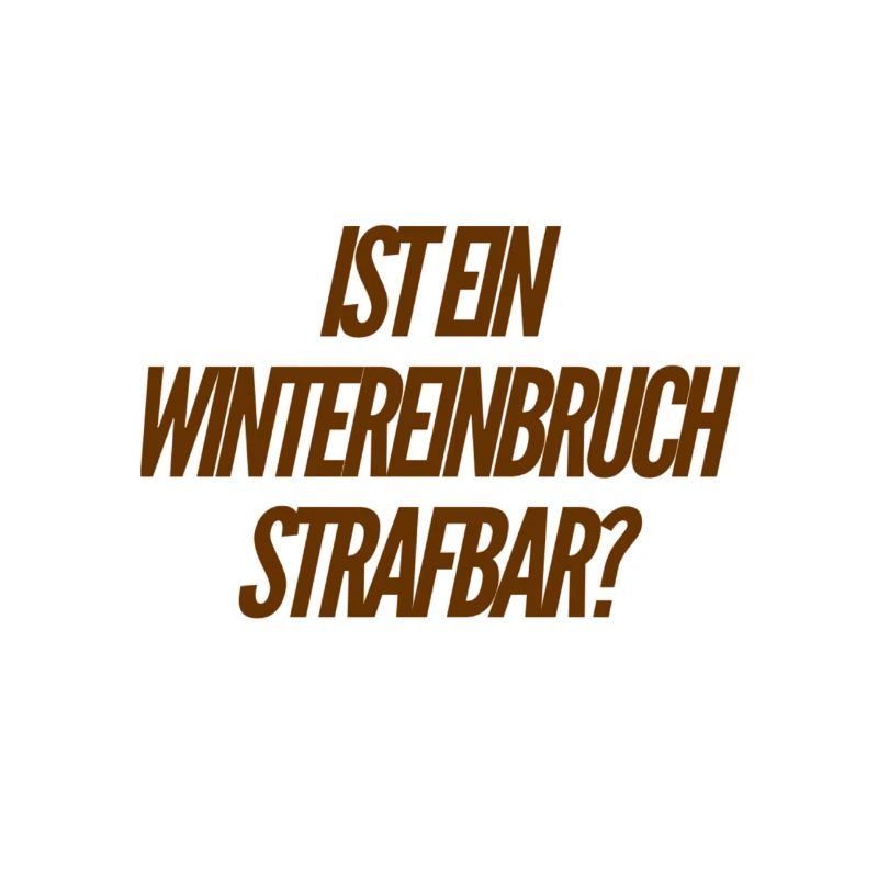 Wintereinbruch