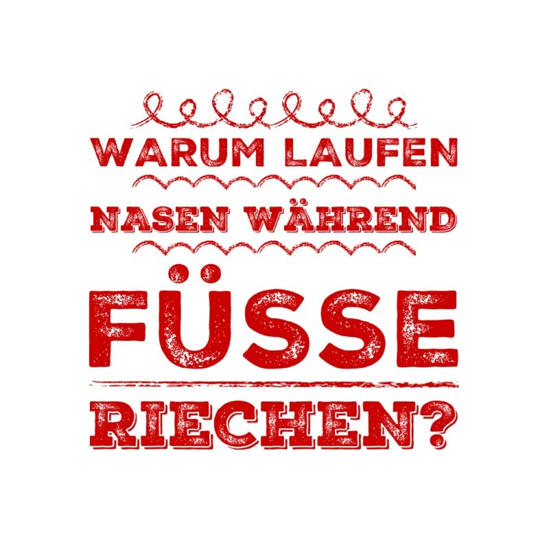 riechen Füße?