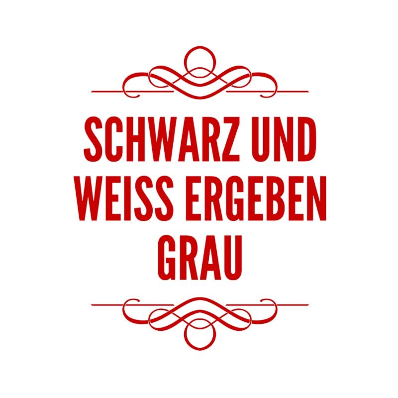 weiß und schwarz