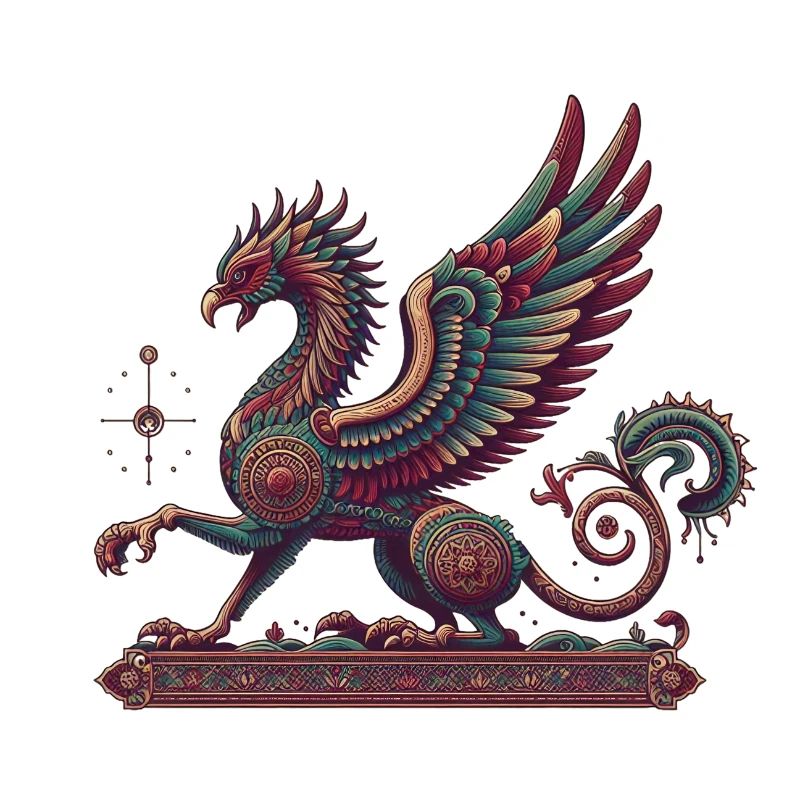 Mystischer Wächter-Greif