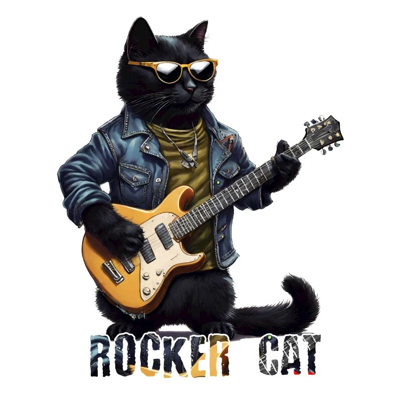 Rocker Katze