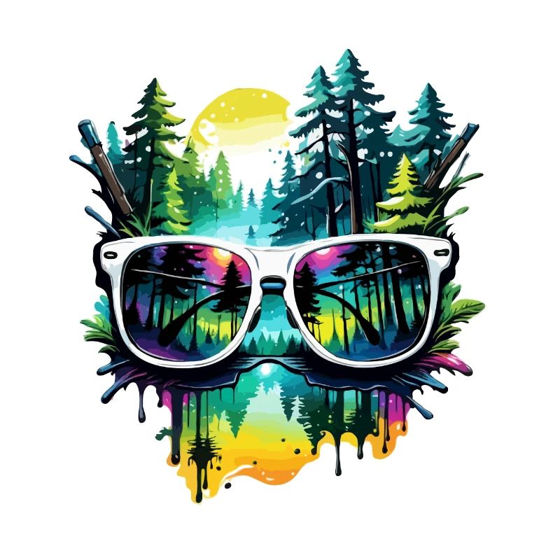 Lunettes de soleil / Reflection / Forest / Reflection