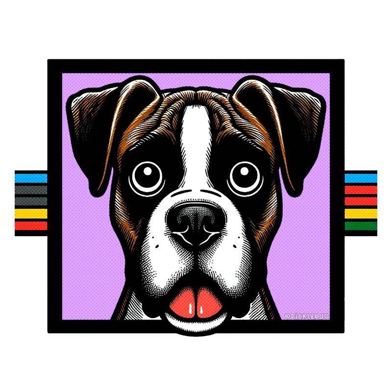 Boxerhund Kunst