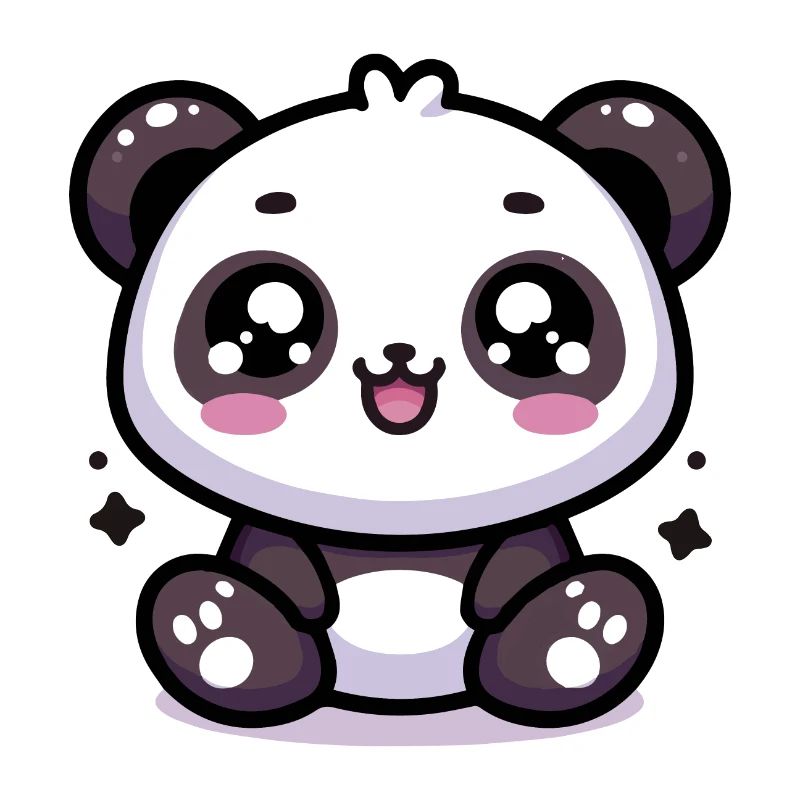 Kawaii Niedlicher Panda