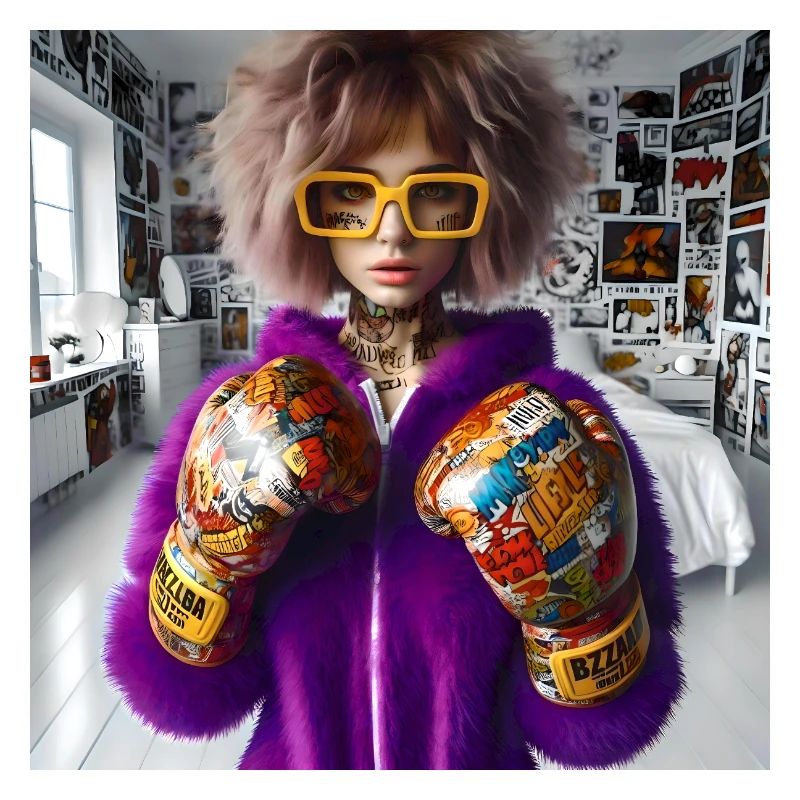 Pop Cosplayers Boxing