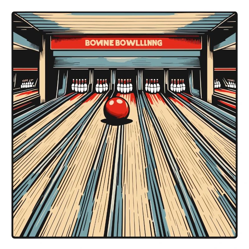 Bowling / Birilli / Pista da bowling / Pin / Sciopero