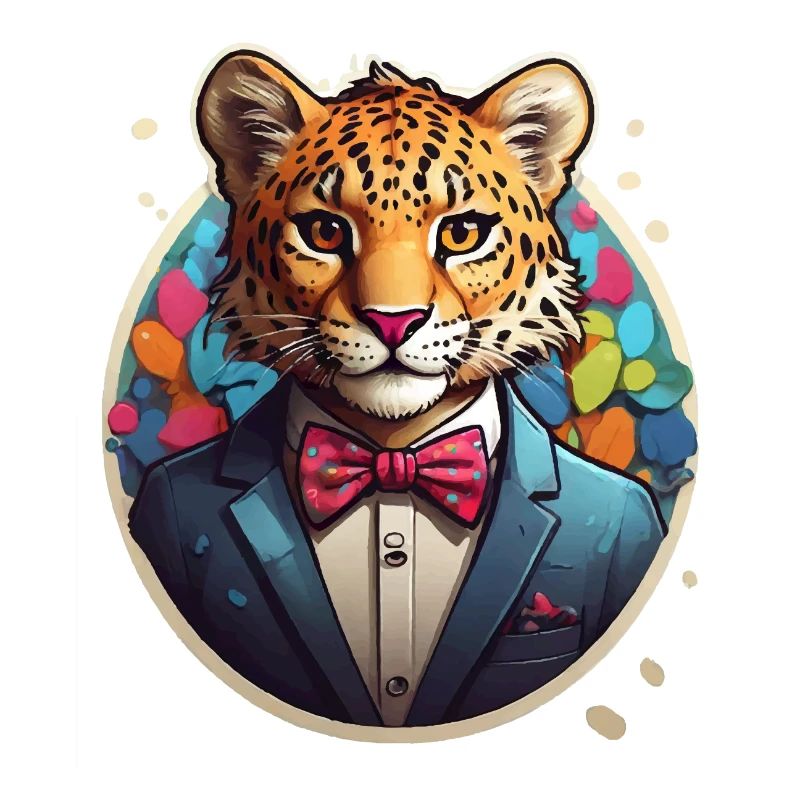 Funny Comic Tiger