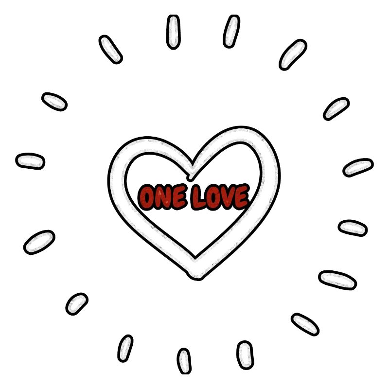 One Love Heart