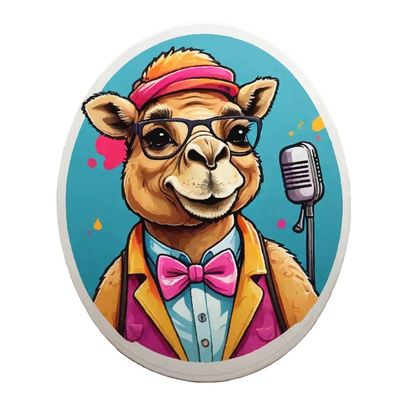 Lustiges Comic Kamel