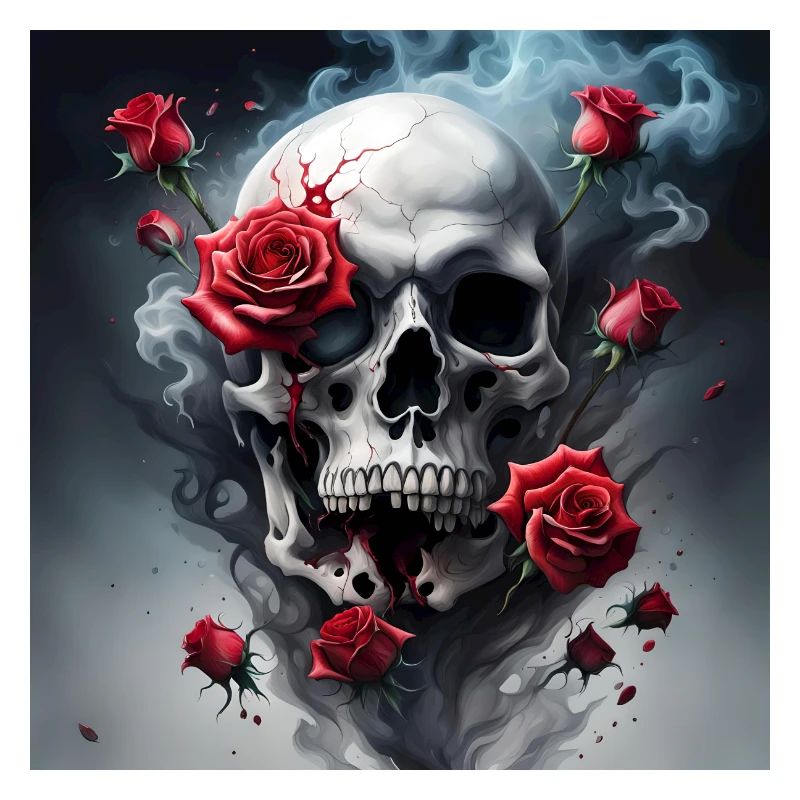Skull and Roses