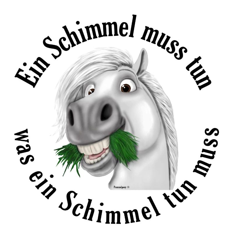 Pummelpony Nimmersatt Schimmel