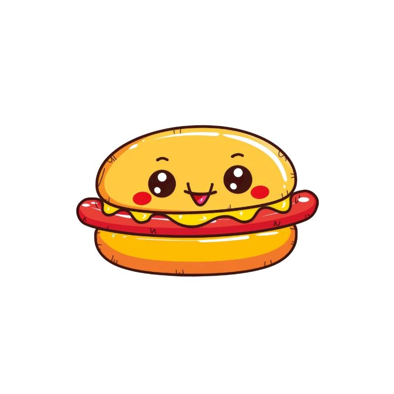 Süßer Hamburger