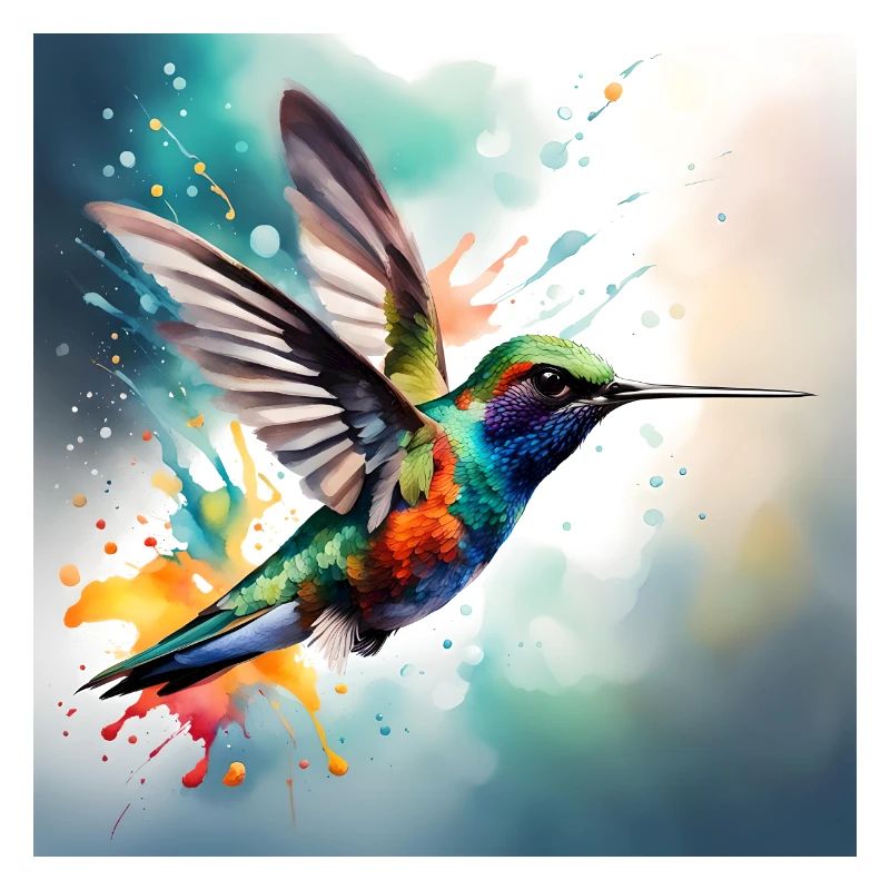 Kolibri farbig