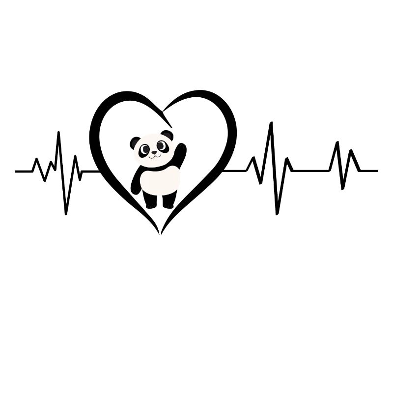 Panda-Herzschlag