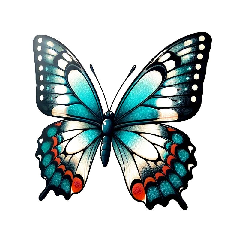 Kawaii Schmetterling