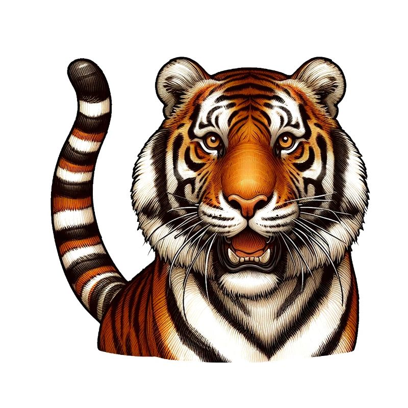 Majestätischer Tiger