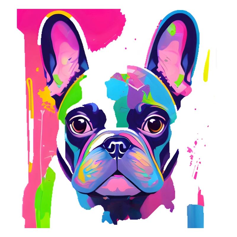 Bulldogge bunt