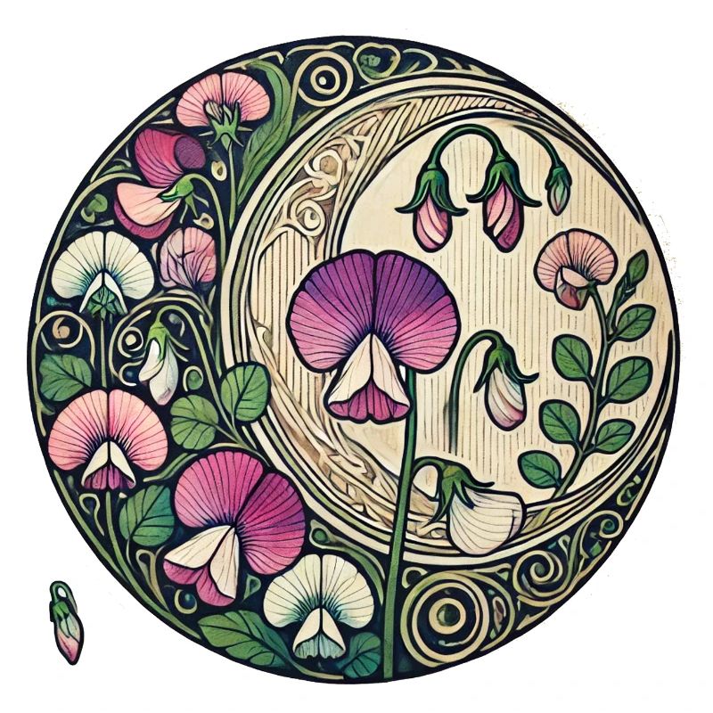 Süßer Erbsen-Mond