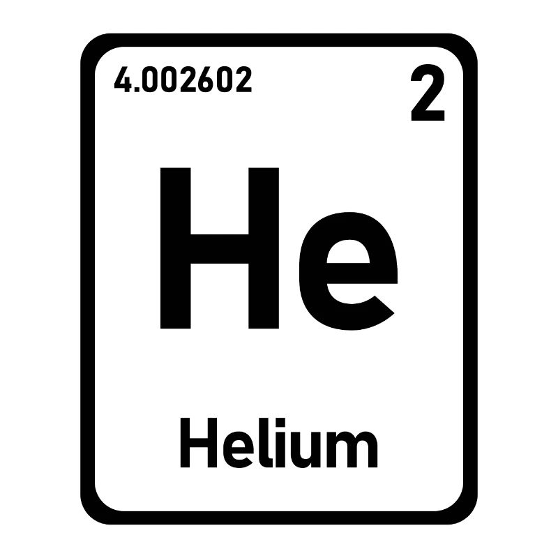 Periodisches Element Helium