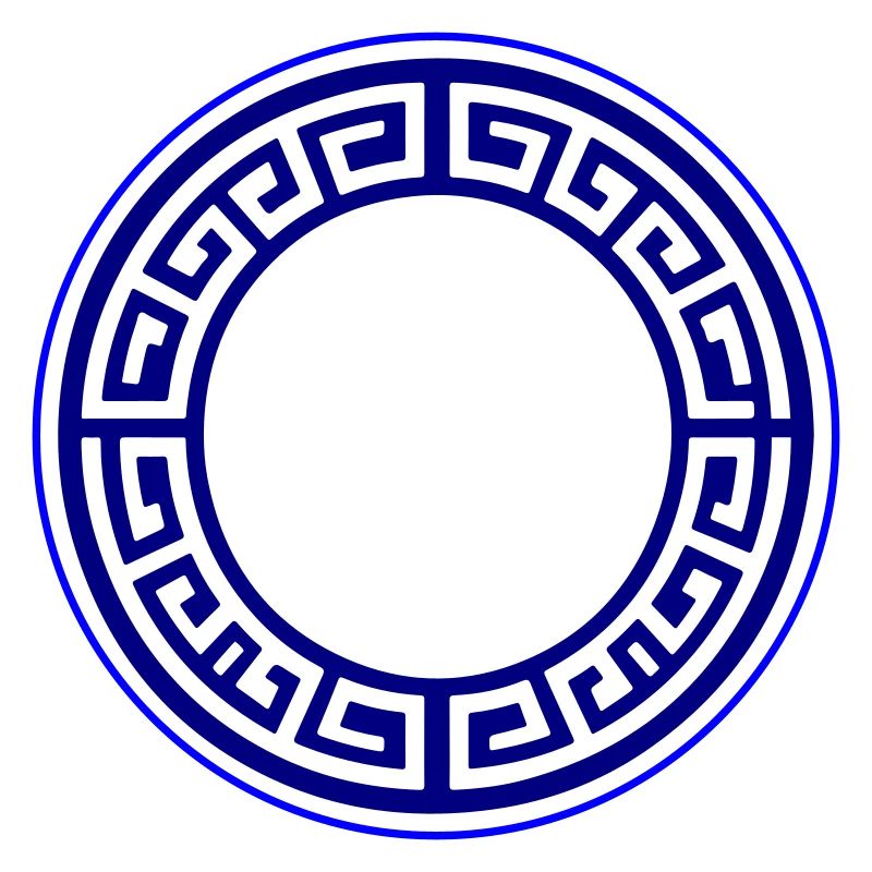 Griechisch Icon Kreis