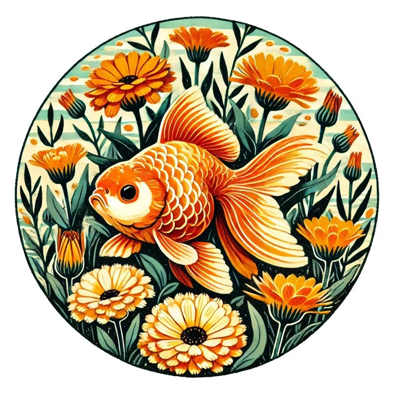 Oranda Goldfisch