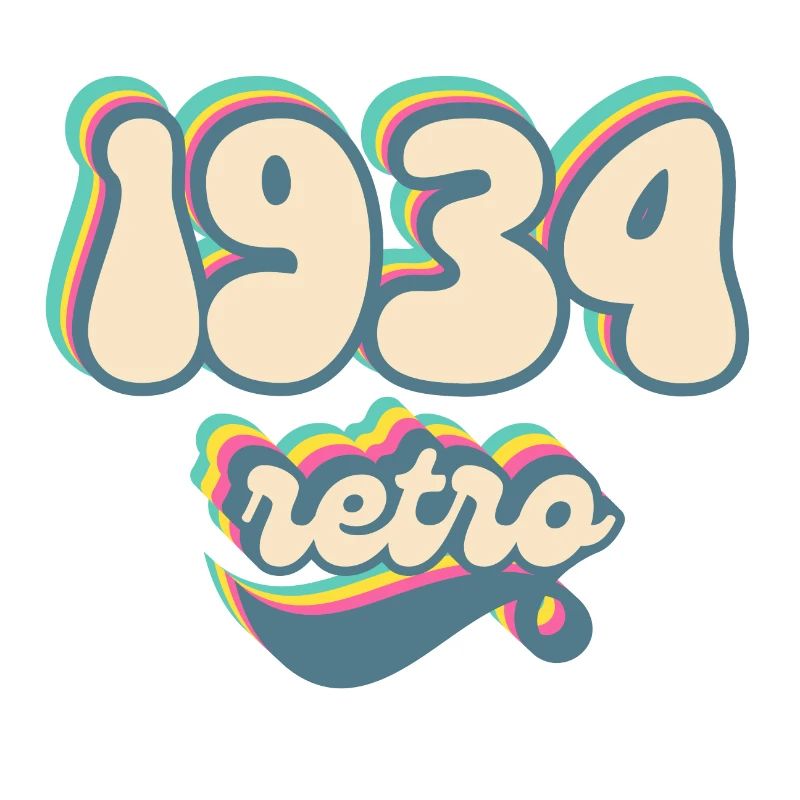 1934 Retro Geschenkidee