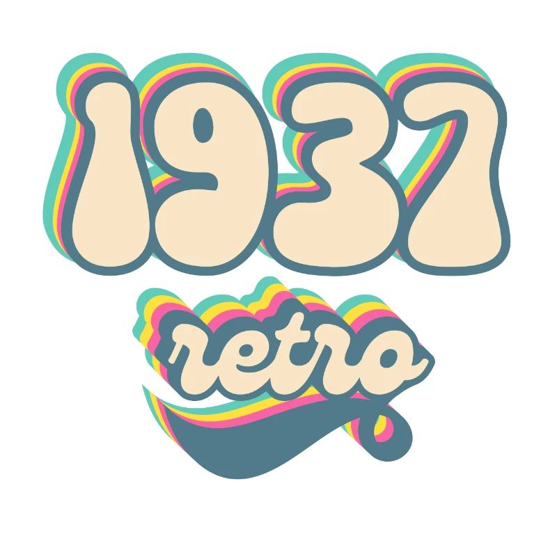1937 Retro Geschenkidee