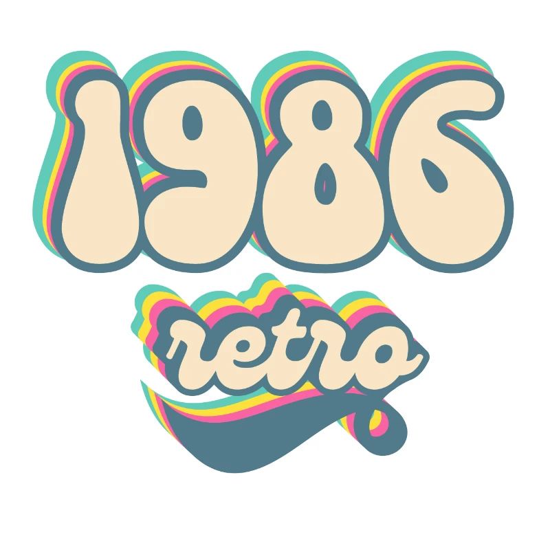 1986 Retro Geschenkidee
