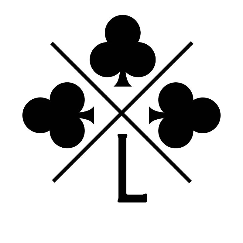 Glücksklee-Buchstabe