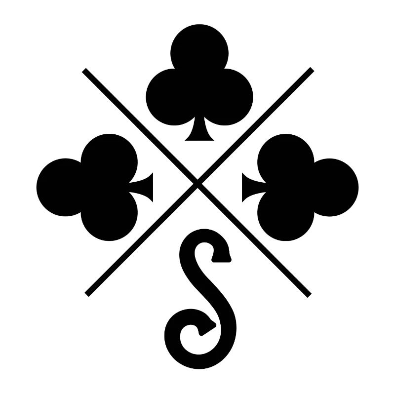 Glücksklee-Buchstabe