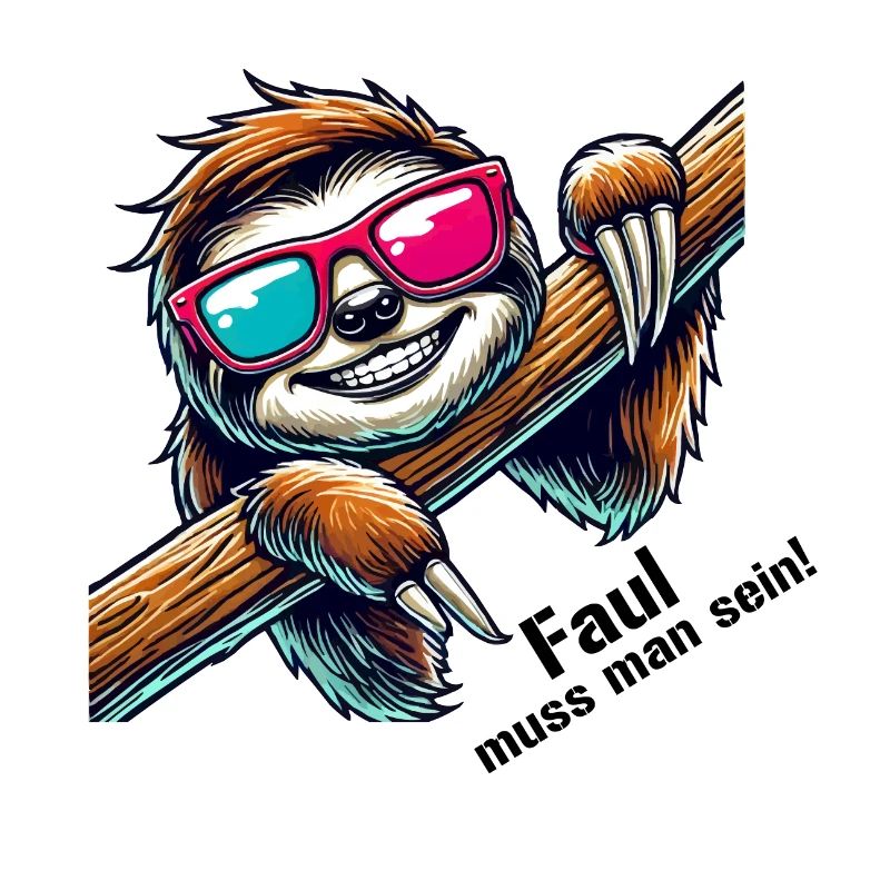 faultier sonnenbrille