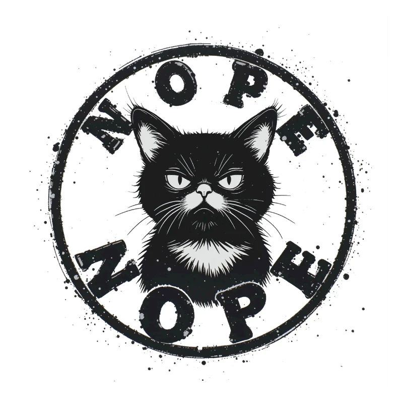 Cat Nope 09043