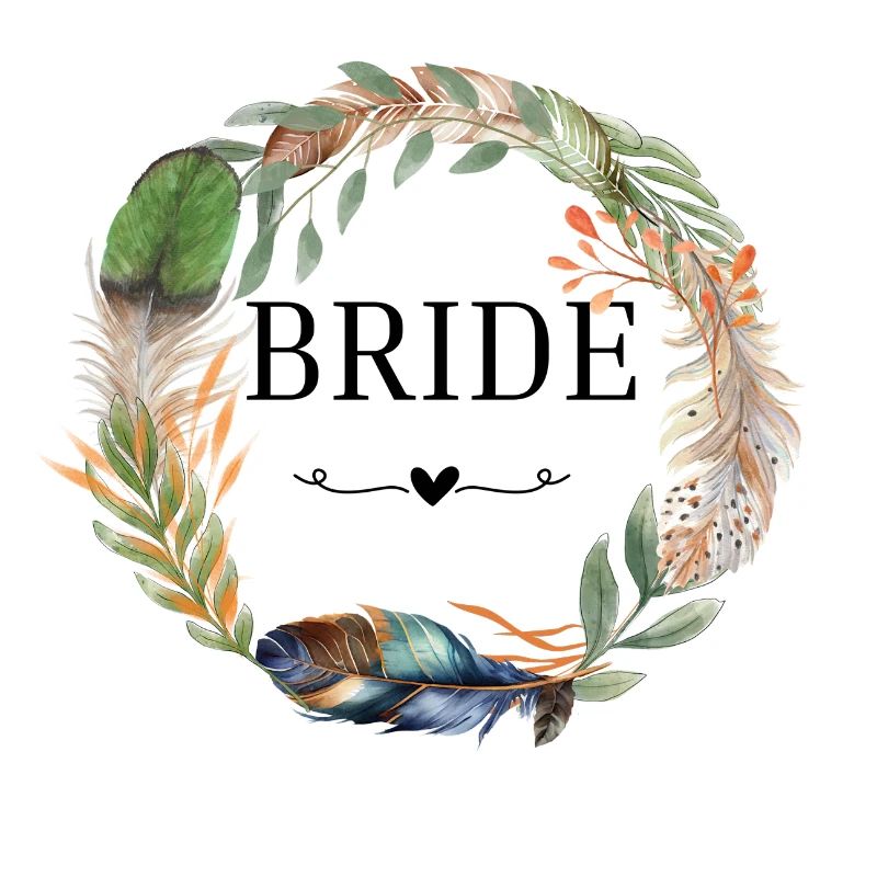 bride couronne fleurs boho