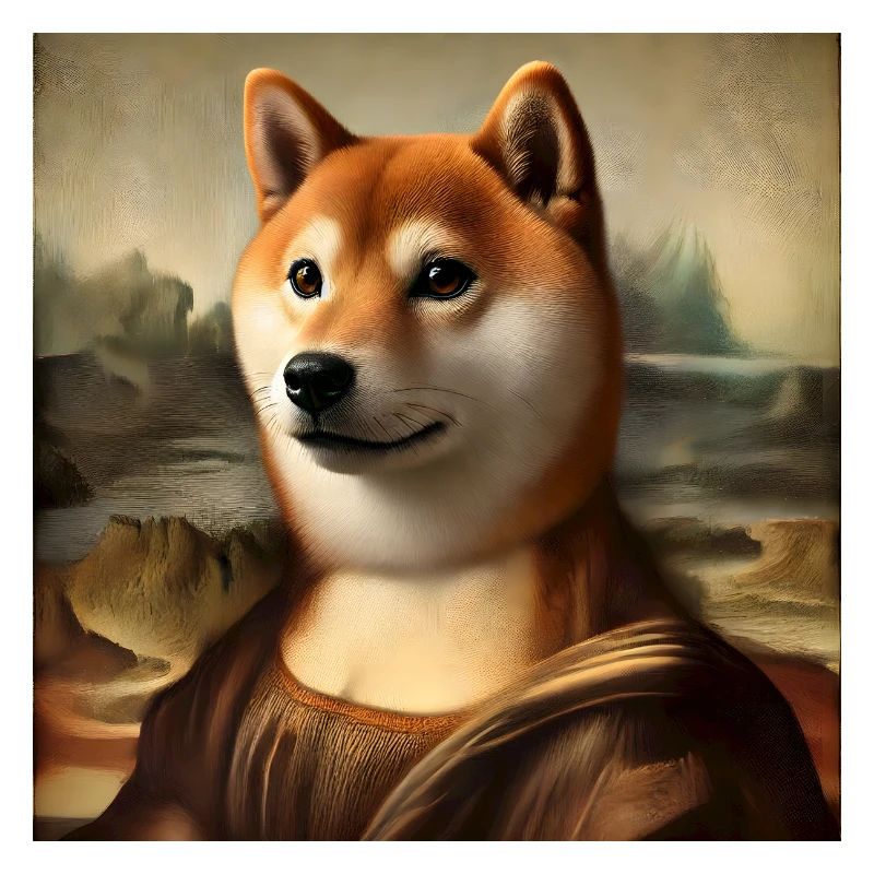 Shiba Inu Gioconda