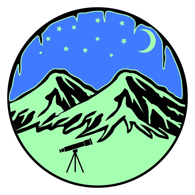 sternenhimmel berge teleskop