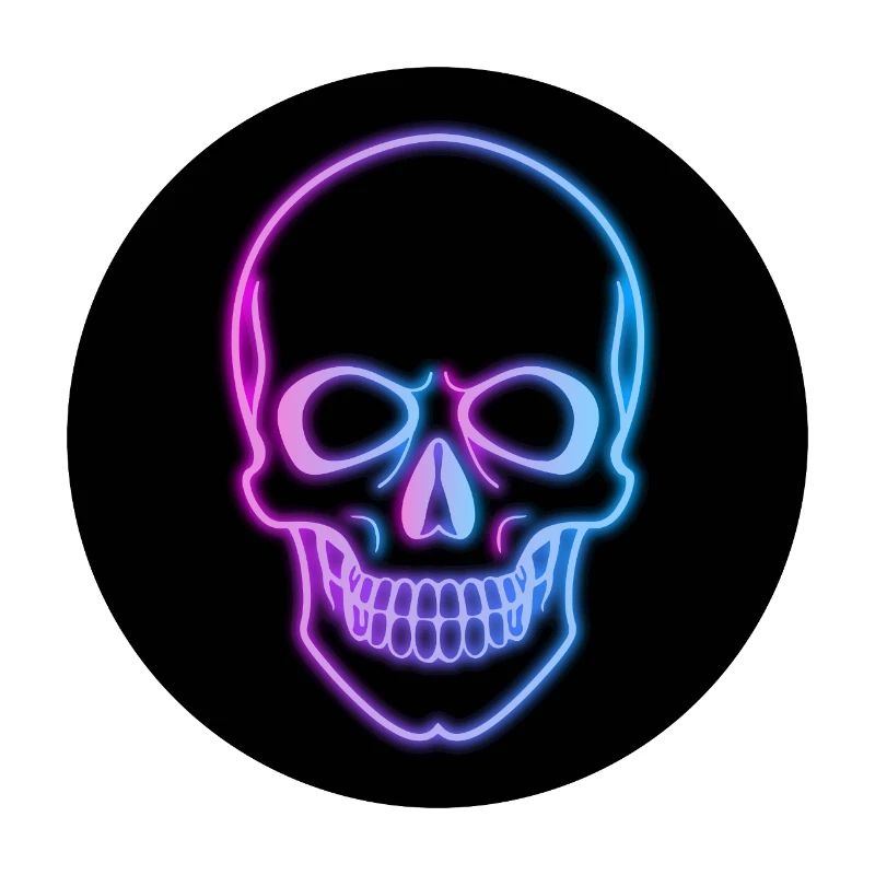 Neon Skull