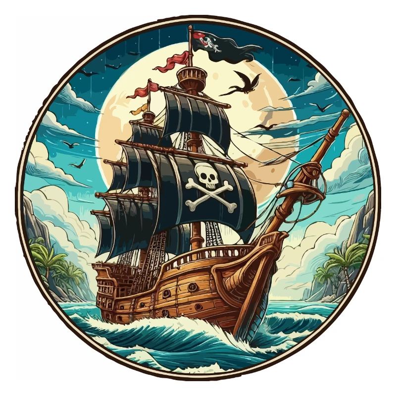 Piratenschiff groß