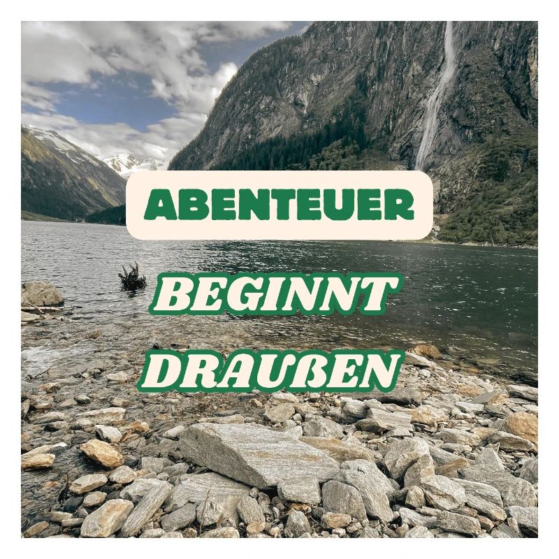 Abenteuer beginnt draußen