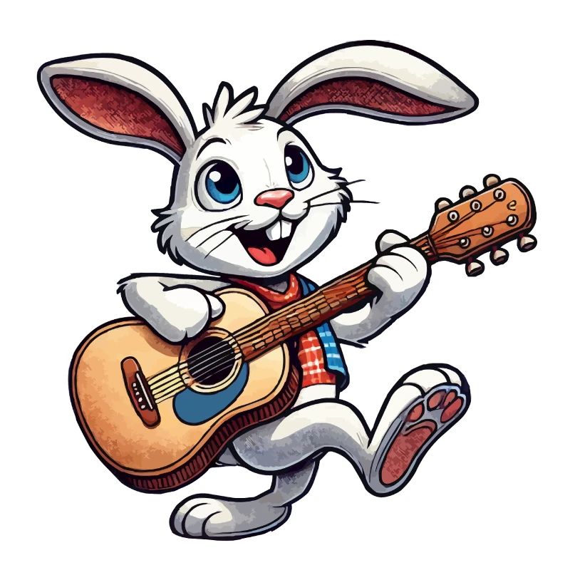 hase gitarre comic