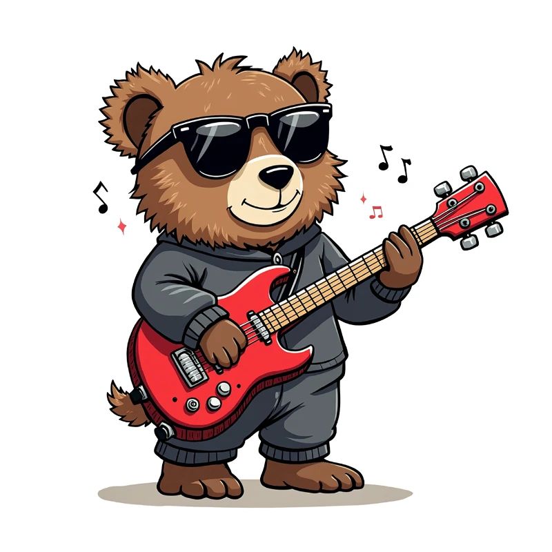 Rock‘n‘Bear: Bear Musician