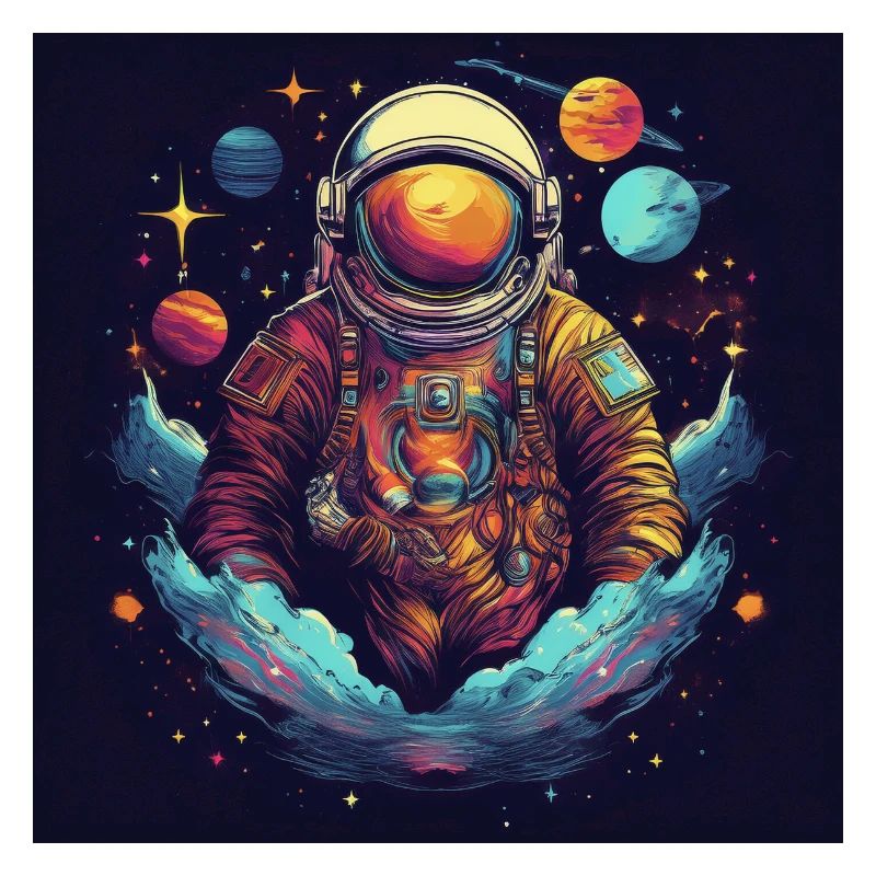Astronaute dans l’espace